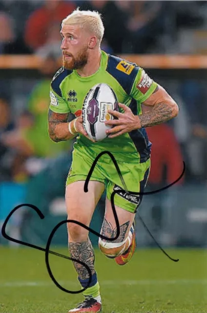 Sam Tomkins Hand Signed Wigan Warriors 6x4 Photo Rugby League Autograph 4