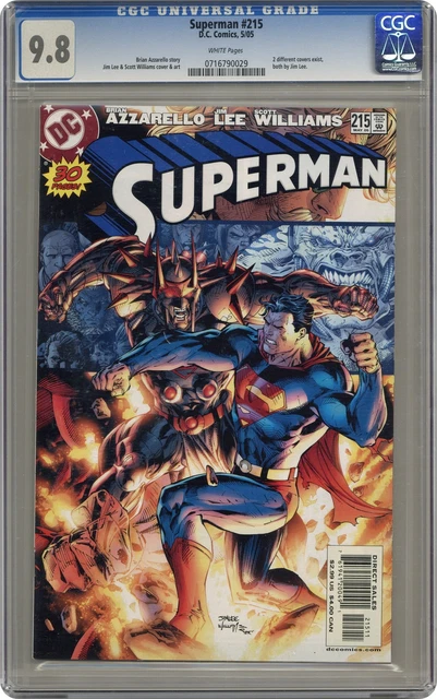 Superman #215A Lee CGC 9.8 2005 0716790029