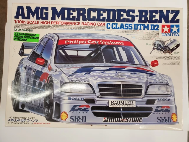 TAMIYA 1/10 RC Amg Mercedes-Benz C-Class Dtm D2 Ta02 Vintage 58139