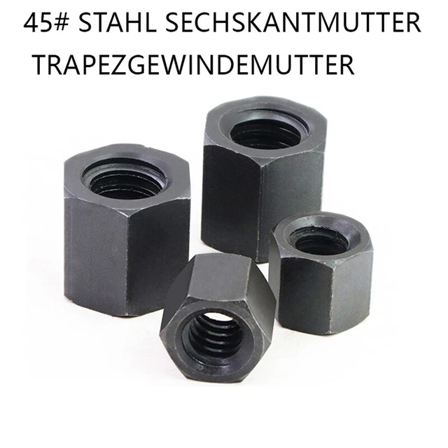 T8 Leitspindel Edelstahl 304 – Trapezgewinde, 2 Mm Steigung, Mit T-Mutter, Länge 500 Mm, Für CNC & 3D-Drucker Steigung 2 Mm T8 Leitspindel Edelstahl 304 – Trapezgewinde, 2 Mm Steigung, Mit T-Mutter, Länge 500 Mm, Für CNC & 3D-Drucker Steigung 2 Mm