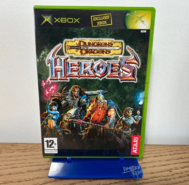 Jeu Xbox Dungeons & Dragons: Heroes - Version PAL FR Complète, Bon état