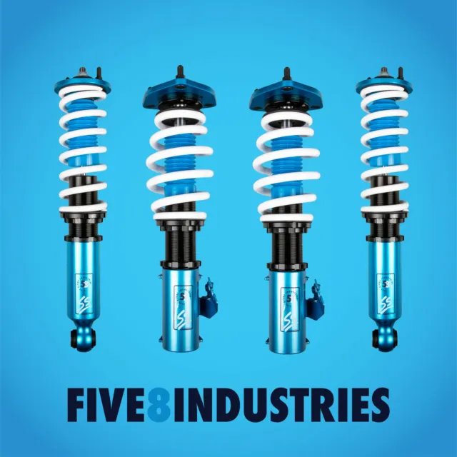 Five8 Industries Coilovers Height Adjustable For Nissan 240Sx S14 1995-1998