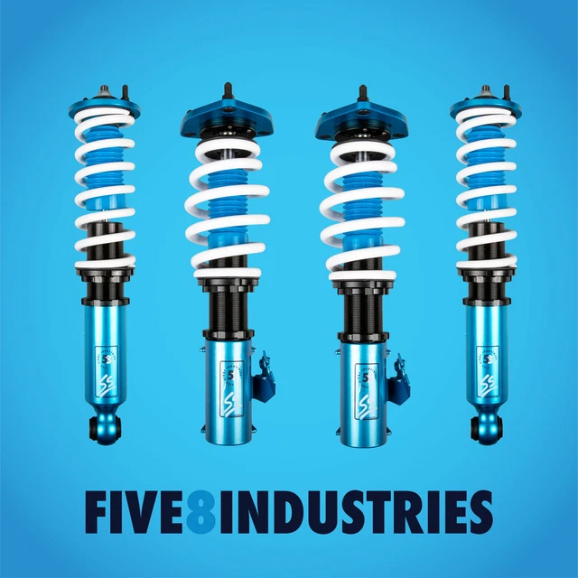 Five8 Industries Coilovers Height Adjustable For Nissan 240Sx S14 1995-1998