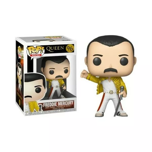 Funko Pop Rocks Queen Freddie Mercury 96 Vinyl Figure