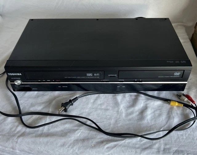 TOSHIBA SDV296. VCR DVD Player Recorder Combo VHS Tested 75.00 PicClick