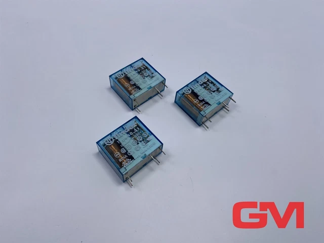 VE 3x relè a spina Finder 403170240000 relè plug-in 40.31.7.024.00000 10A blu