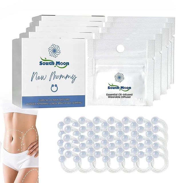 Pérdida de peso cuerpo abdomen nariz anillo desintoxicación aceite esencial adelgazar