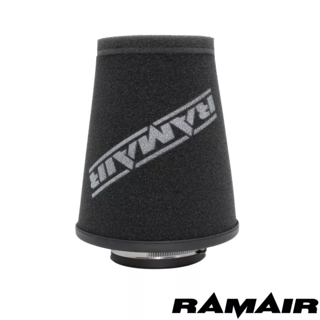 Filtre à air en mousse à induction universel Ramair Performance personnalisé - 76 mm ID 2