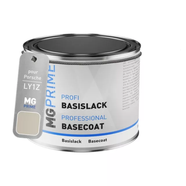 Peinture Voiture pot pour Porsche LY1Z U2 V6 Bambus Metallic 0,5l