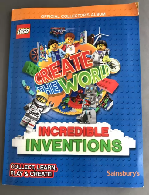 LEGO Official Collector's Album Create The World (Completed)