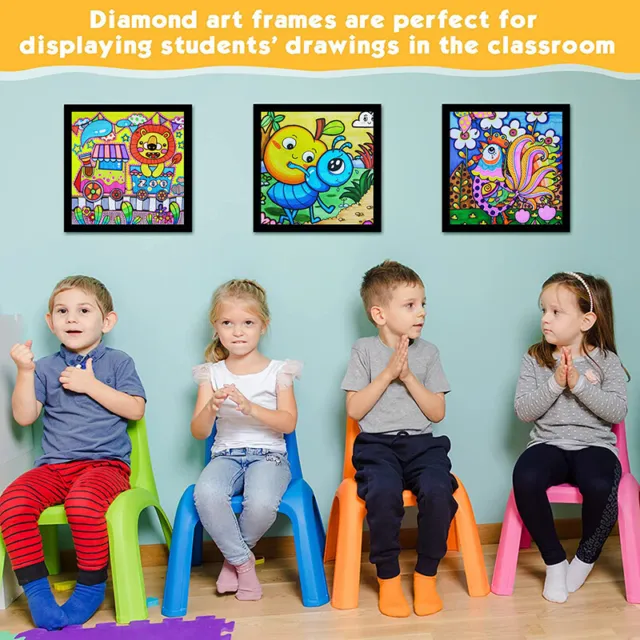 30x30 Magnetic Art Frames Diamonds Art Painting Frames Display Painting Pictures
