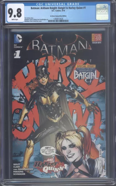 Batman: Arkham Knight: Batgirl & Harley Quinn #1 In-Store Convention - CGC 9.8