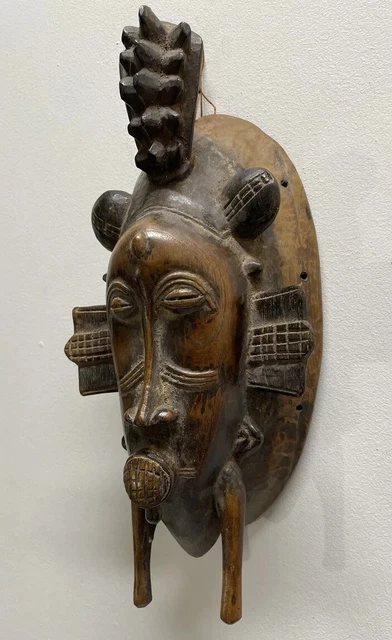 Masque rare - Bois - Dan Guere - Côte d'Ivoire - Catawiki