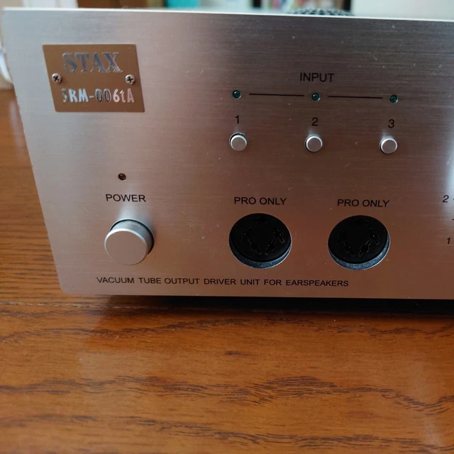 Stax vacuum tube driver unit SRM-006tA Headphone amplifier Free shipping from JP Stax vacuum tube driver unit SRM-006tA Headphone amplifier Free shipping from JP