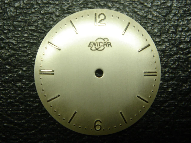 Cadran De Montre Vintage Gruen Calibre 450 - Chronographe Monopoussoir - Neuf De Stock