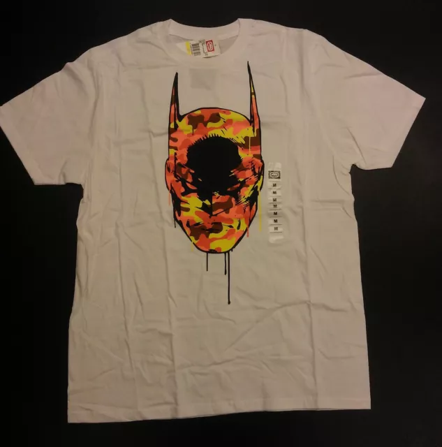 Marc Ecko Unltd Batman Superhero Mashup Camo Graffiti T-Shirt Size Medium NEW