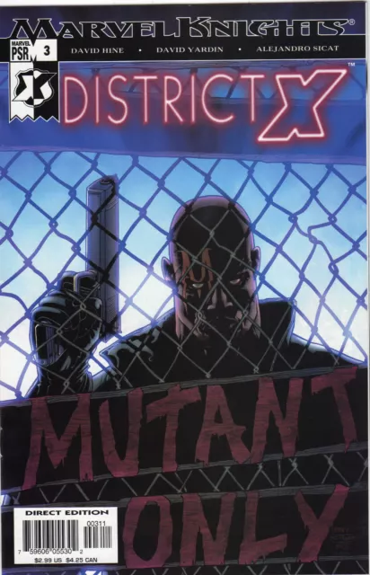 District X 3 September 2004 Marvel Comics USA $2.99