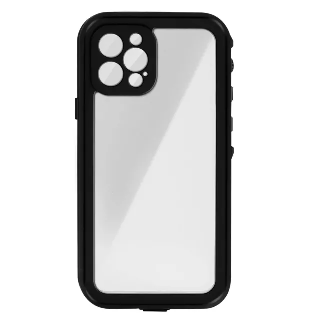 Carcasa Protectora iPhone 12 Pro IP68 Impermeable 2 metros Redppeper – Negro