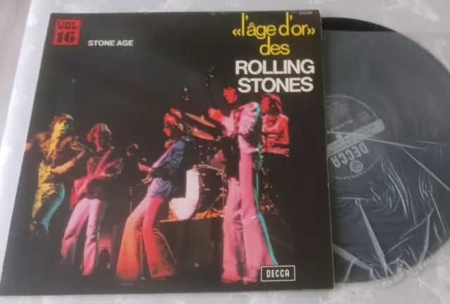 LP  The Rolling Stones ‎– «L'âge D'or» Des Rolling Stones - Vol 16 - Stone Age