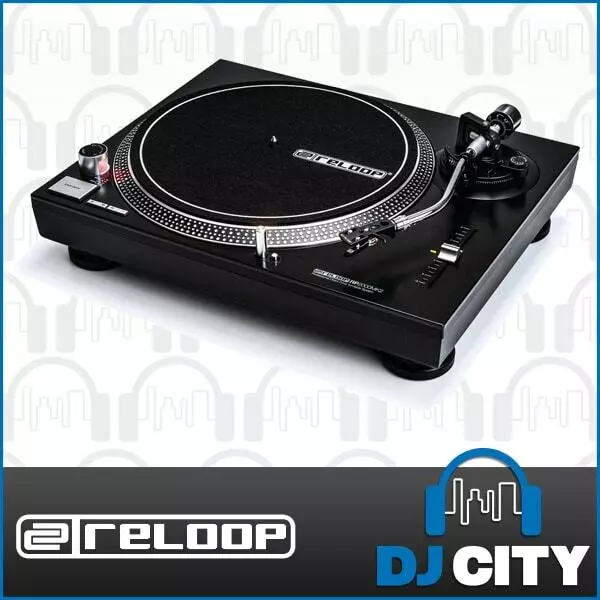 Reloop RP-2000mk2 Direct Drive DJ Turntable Vinyl Record Player w/ USB