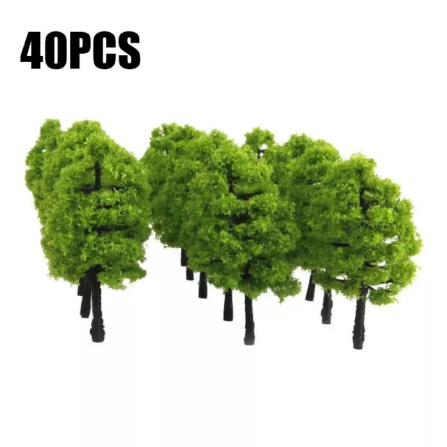 40 X Tree Model Train Railroad Wargame Diorama Scenery Landscape HO OO Scale