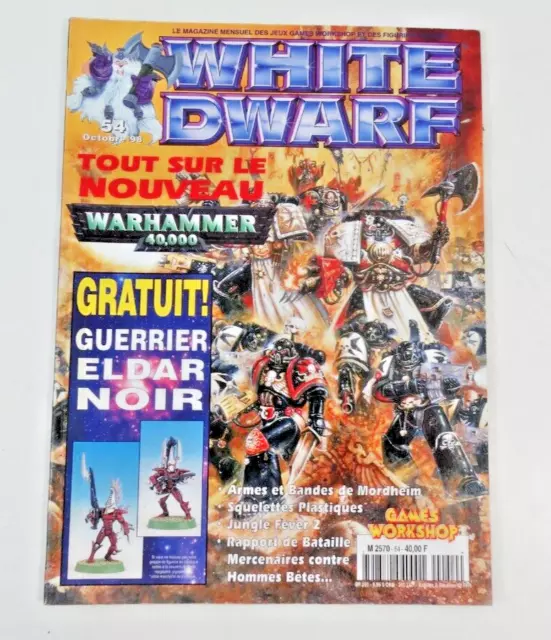 Revue WHITE DWARF N°54 - Octobre 1998 - WARHAMMER - Games Workshop