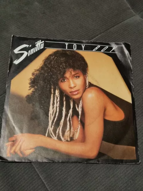 Sinitta - Toy Boy (7" Single Vinyl, 1987), gut erhalten