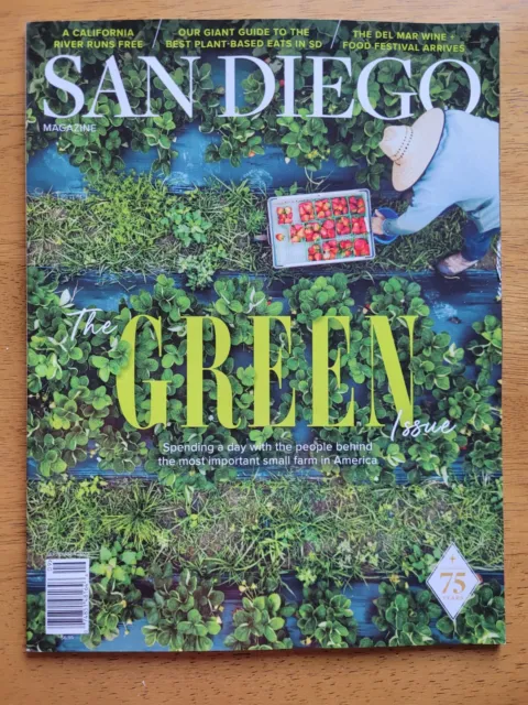 San Diego Magazine September 2023 Green Issue Best Plant Eats Guide Del Mar Wine