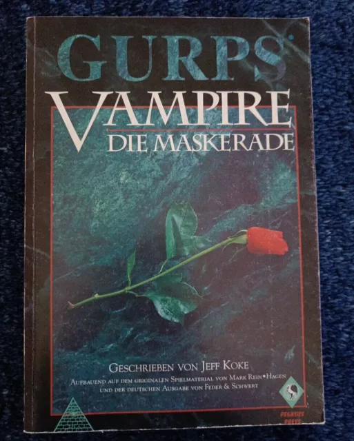 GURPS - Vampire Die Maskerade - deutsch - Pegasus Spiele - gebraucht