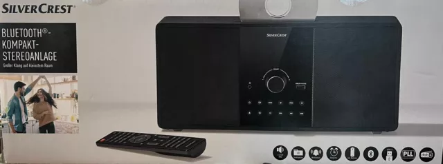 Silvercrest Bluetooth®-Kompakt-Stereoanlage