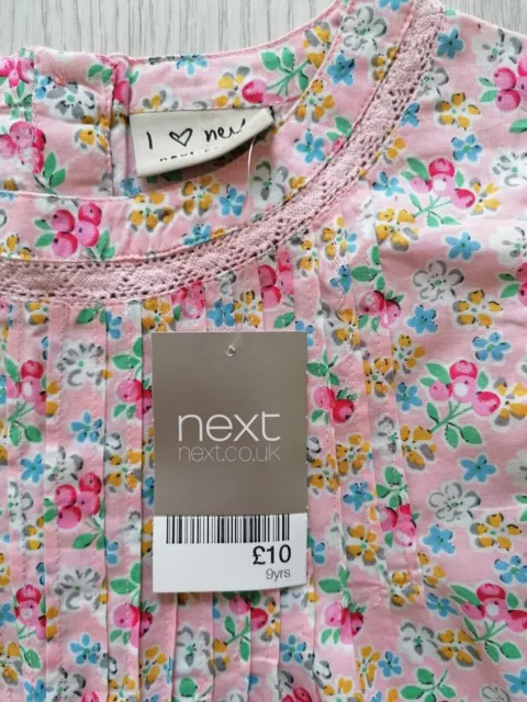 Girls Next Top And Shorts Set 9 Years NEW