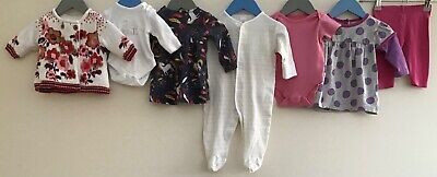 Baby Girls Bundle Of Clothing Age 0-3 Months F&F Mothercare M&S TU Next