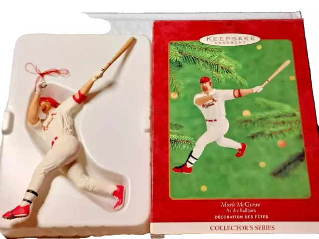 Hallmark Keepsake Mark McGwire At the Ballpark 2000 Ornament