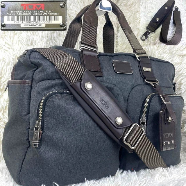 TUMI Everett Essential Tote Business Bag Briefcase Men 22340ATH2 Used from Japan