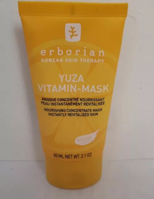 ERBORIAN YUZA VITAMIN-MASK Masque visage concentré nourrissant 60 ml /EBNQ