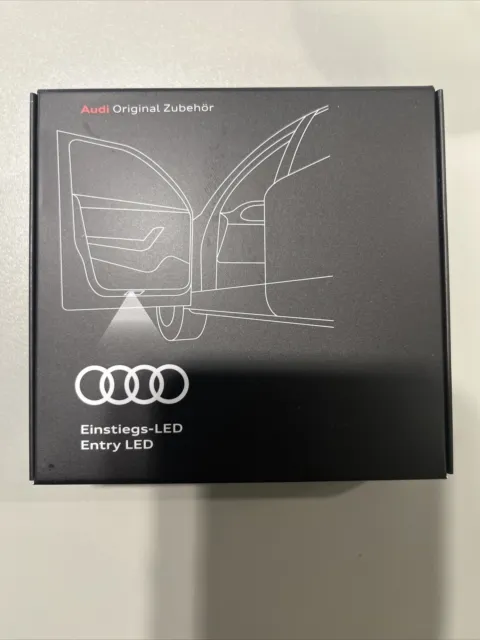 ** Genuine Original Audi Beam Puddle Lights "4 Rings Logo" LED projector Lights*