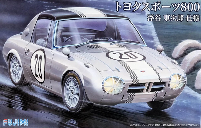 Kit maquette Fujimi Toyota S800 Nostalgic Racer Series