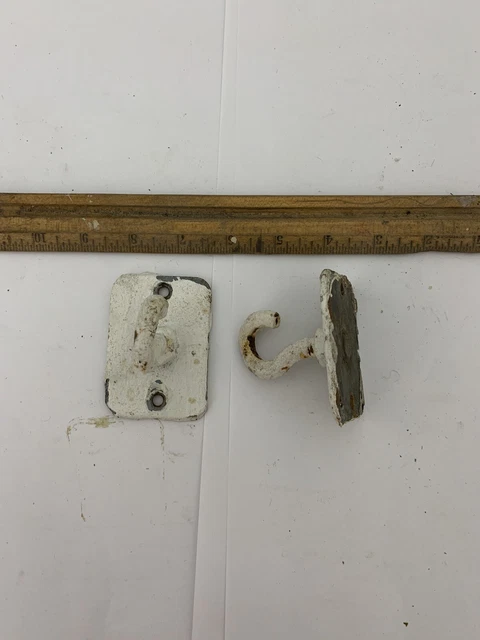 (2) Vintage Hooks / Cast Iron