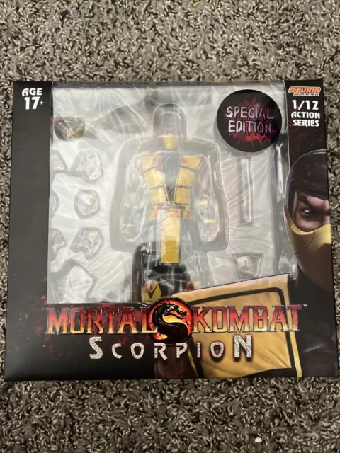 Mortal Kombat VS Series 1/12 Scale Scorpion (Fatality/Bloody Edition) Tease  From Storm Collectibles