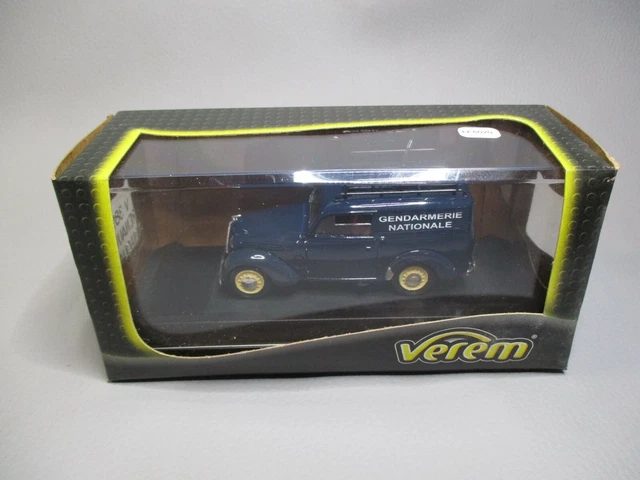 Verem 1/43 – Renault Juvaquatre Gendarmerie Nationale – Bleue, Occasion