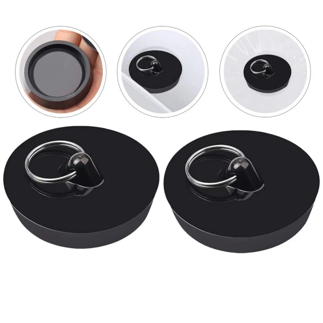 2 Pcs Filtro Da Bagno Cattura Tappo Per Scarico Lavandino Piscina