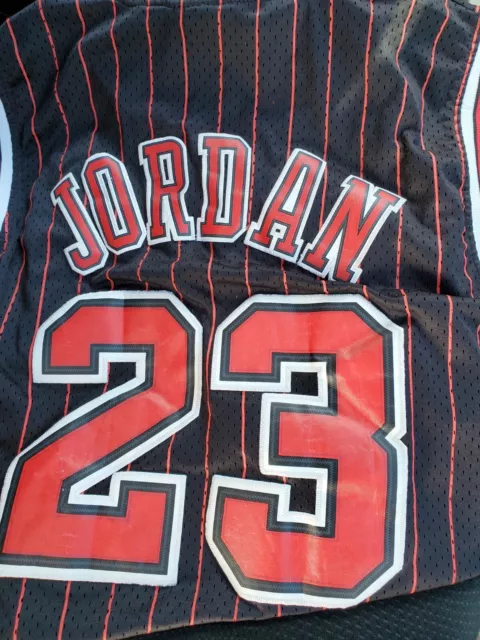 CHICAGO BULLS NIKE Michael Jordan SEWN ADULT SIZE XXL NBA JERSEY $19.99 ...