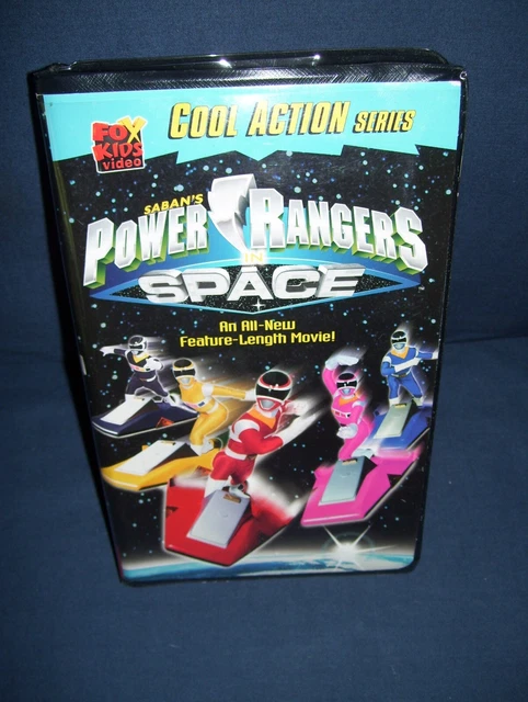 Power Rangers In Space 1998 SABAN'S POWER RANGERS in Space Used VHS #0164 Fox Kids Release 1998 £7. ...