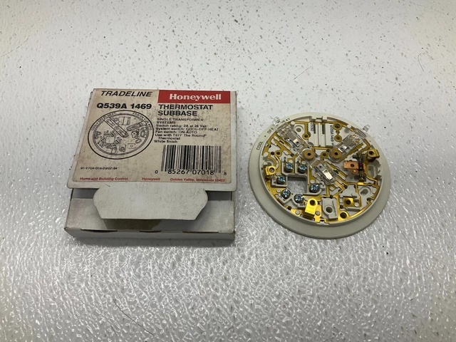Honeywell Q539A 1469 Thermostat Subbase Q539A New