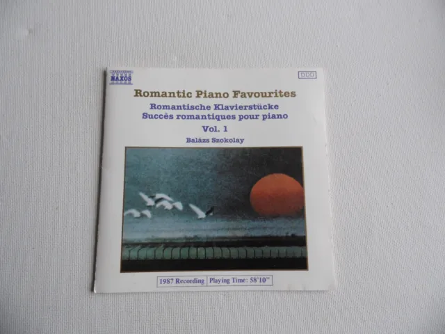 Romantic Piano Favourites Vol. 1  - CD & Inlays only - No Case - CD (5).