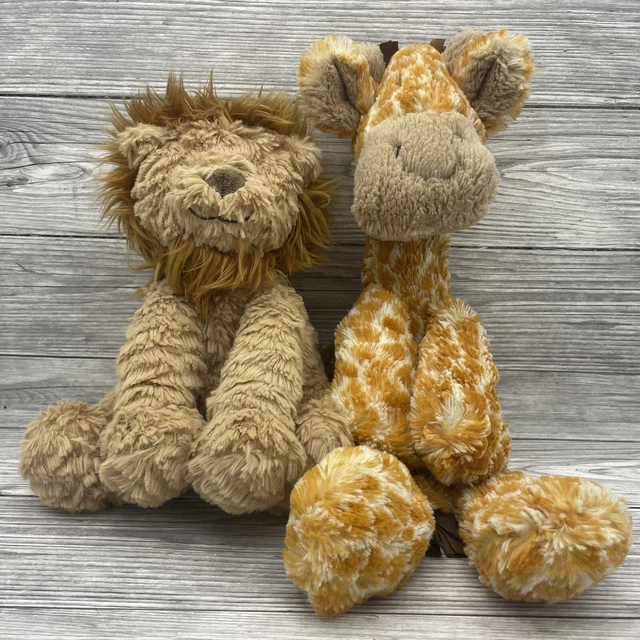 JELLYCAT FUDDLEWUDDLE MERRYDAY Giraffe Plush Soft Toy Teddy Bundle ...
