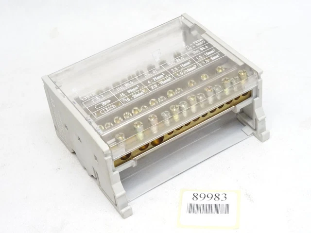 Merlin Distribution Board MERLIN GERIN DISTRIBUTION Board 13512 IEC 60947-7-1 / 3.5KA, 1s, 8KV ...