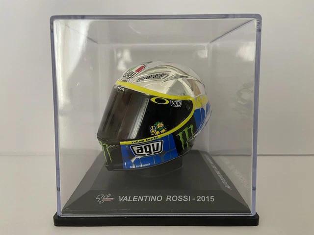Casque moto Valentino Rossi 2015 - Autodromo del mugello - Altaya - 1:5