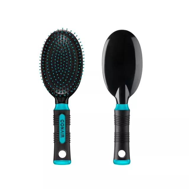 Conair Salon Results Hairbrush for Men and Women (Color May Vary ) 1 Pack