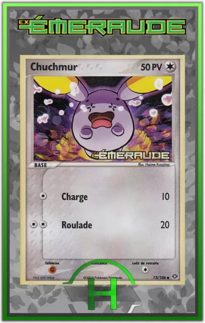 Chuchmur Holo - EX:Emeraude - 73/106 - Carte Pokemon FR